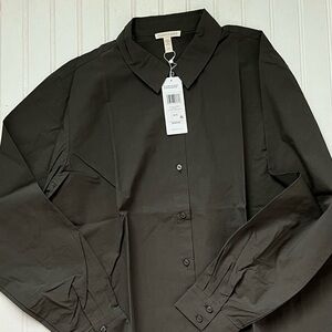 Eileen Fisher organic collar top